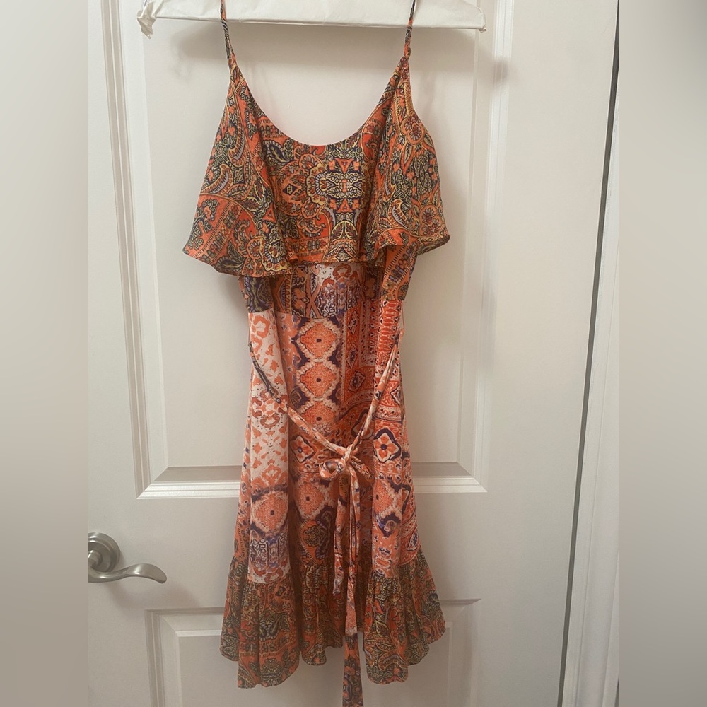 Guess vacation print mini dress size 0